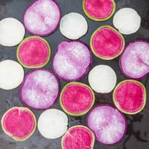 10 radishes contains 25% of your daily Vitamin C.
