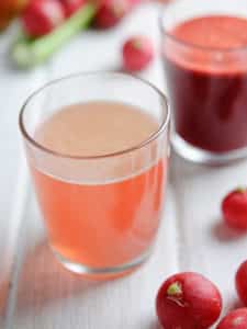 Fruity radish juice