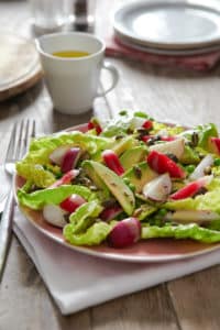 Lowri Turner’s radish and avocado salad